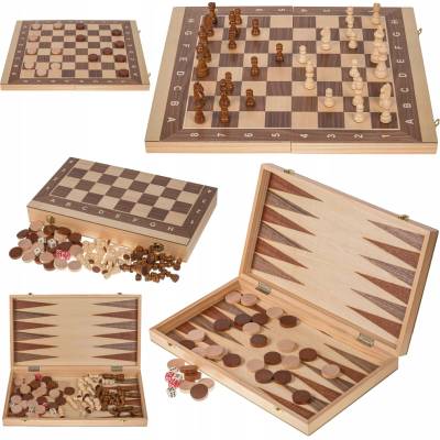 Šachy Backgammon - Prezident Square