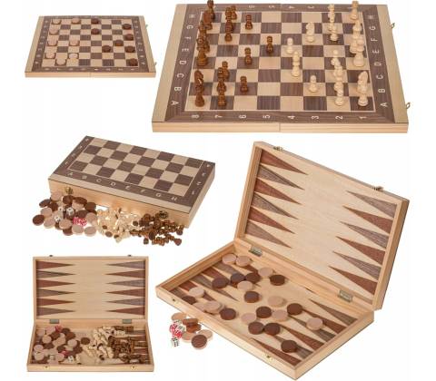 Šachy Backgammon - Prezident Square