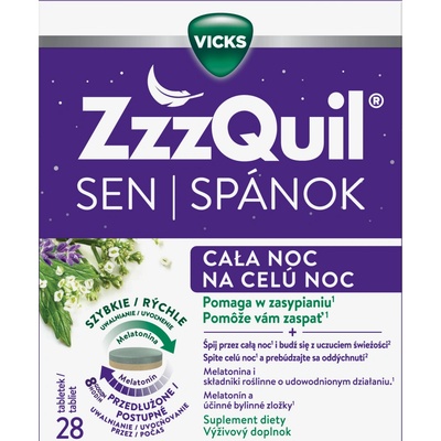 ZzzQuil Spánok na celú noc 28 tabliet