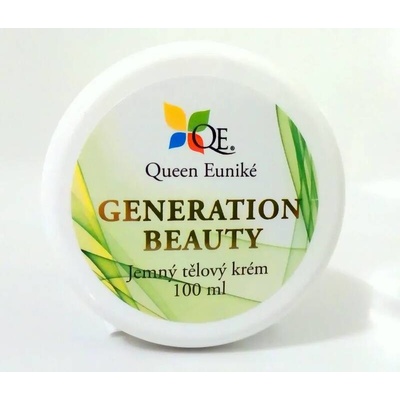 Queen Euniké Generation Beauty jemný tělový krém 100 ml