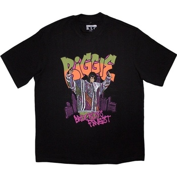Notorious B. I. G Notorious B. I. G. Риза Cartoon Graffiti Unisex Black 2XL (BIGOSTS30MB05)