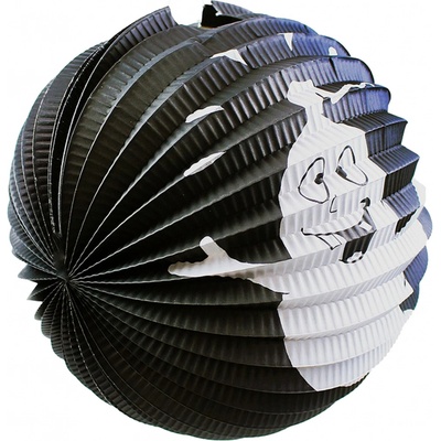 RAPPA Lampion duch Halloween 25 cm duch koule se svítící hůlkou 39 cm