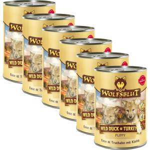 Wolfsblut Консерва Wolfsblut Wild Duck & Turkey Puppy 6 x 395 г