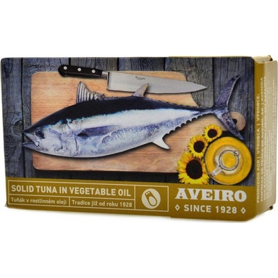 Aveiro Tuňák v rostlinném oleji 120 g