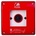 Spamel Surface mounted vapor button 1Z 1R red self-released without signaling OP1-W01-A11