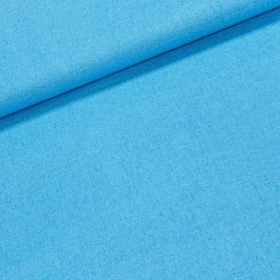 Směsové plátno UNI 13, modrá, š.140cm (látka v metráži)
