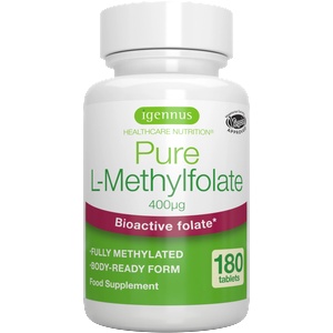 Igennus L-Метилфолат Pure 400 mcg - 180 таблетка