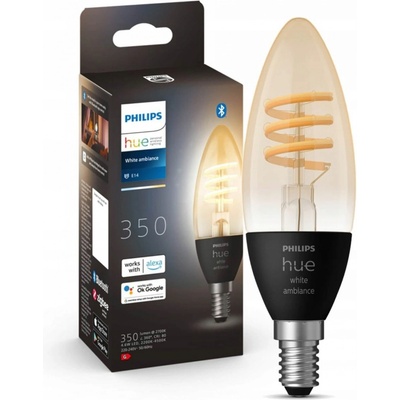 Philips LED Stmievateľná žiarovka Hue WHITE AMBIANCE E14/4,6W/230V 2200-4500K P5185