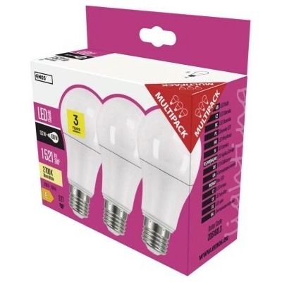 Emos LED žárovka Classic A60 14W E27 teplá bílá, 6 ks