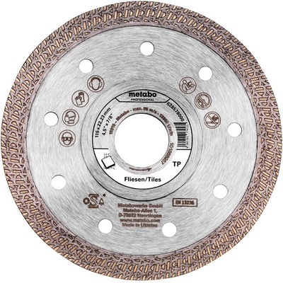 Metabo Diamantový řezný kotouč 115 x 22,23 mm 628578000
