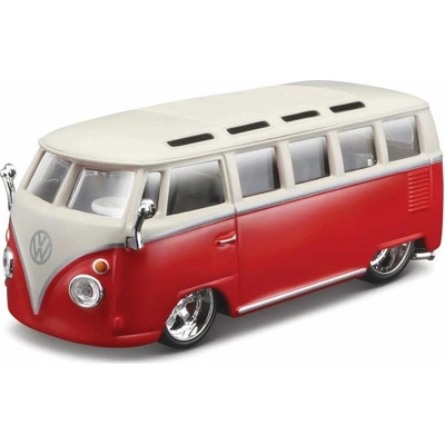 Bburago Bburago 1: 32 Volkswagen Van Samba Червено-Бяло