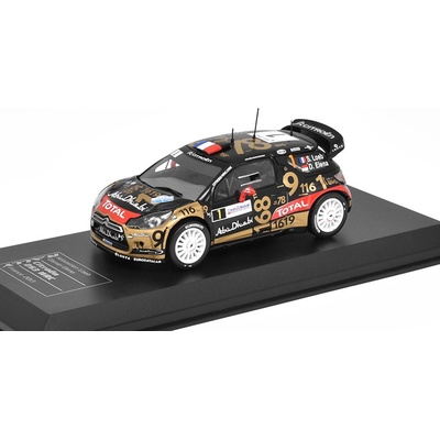 Ixo Citroen DS3 Abu Dhabi WRC 1 Rally France 2013 Loeb / Elena 1:43