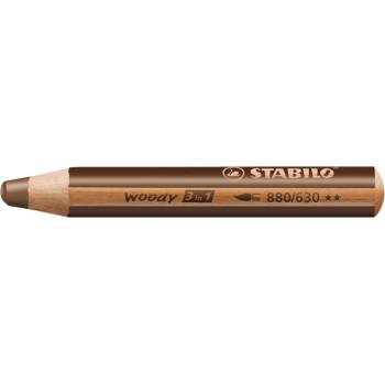 STABILO Кафяв тебеширен молив Stabilo Woody 880/630 (880/630)