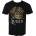 ROCK OFF Мъжка тениска Queen - Crest - Black - ROCK OFF - QUTS22MB