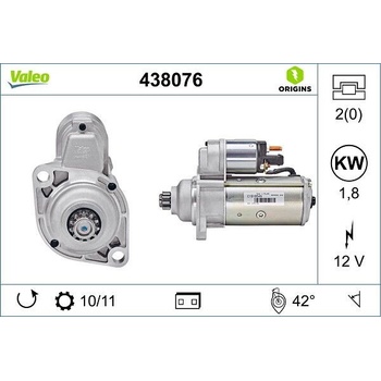 Startér VALEO 438076