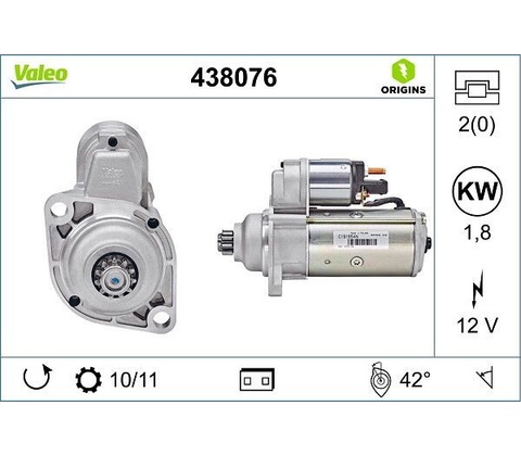 Startér VALEO 438076