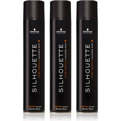 Schwarzkopf Silhouette Super Hold лак за коса със силна фиксация изгодна опаковка