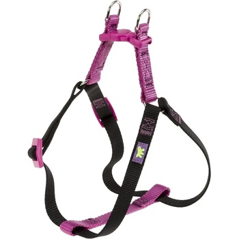 Ferplast Easy P Colours XS - Регулируем нагръдник за кучета с гръдна обиколка от 33 до 46.5 см. - черно лилав