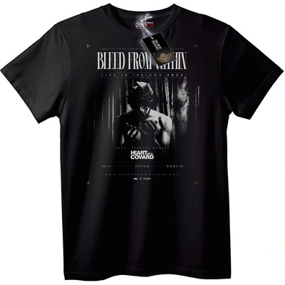 NOONEBRAND Тениска Bleed From Within Live Ирландия 2024 - M, White