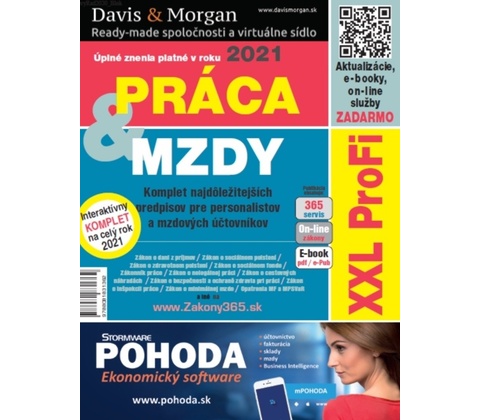 Práca & mzdy 2021