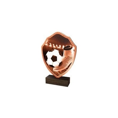 Poháry Bauer Dřevěná plaketa TFRW008 Fotbal