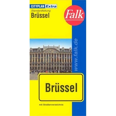 Brusel 1:15 000 mapa mesta
