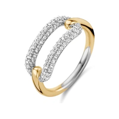 Ti Sento prsten se zirkony 12228ZY