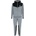 Lonsdale Анцуг Lonsdale Mens Tracksuit - Dark Grey/Black