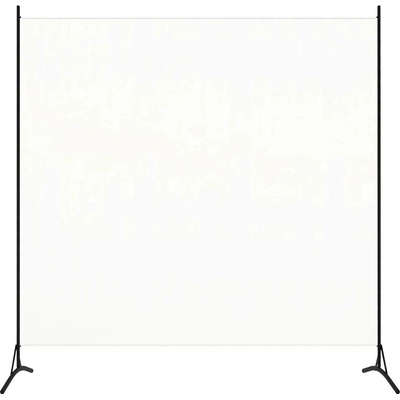 zahrada-XL Paraván bílý 175 x 180 cm textil