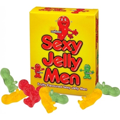Spencer & Fleetwood Sexy Jelly Men / želatinové bonbóny ve tvaru mužného muže 120g