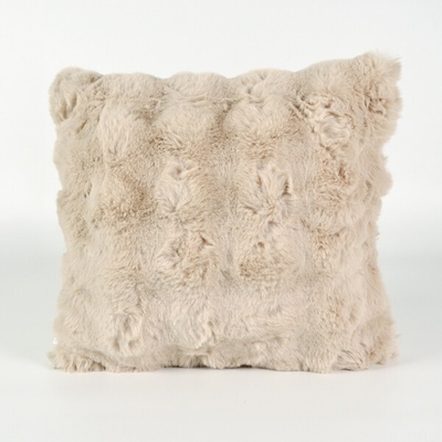 Takoy imitácia kožušiny béžová-HT-00217 45 x 45 cm
