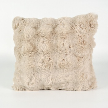 Takoy imitácia kožušiny béžová-HT-00217 45 x 45 cm