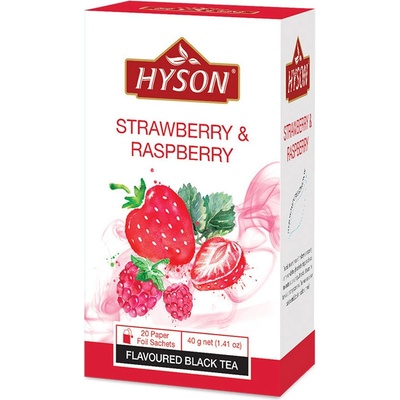 Hyson Strawberry & Raspberry 20 sáčků