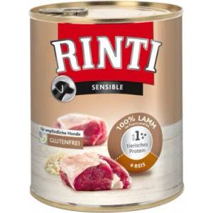 RINTI Sensible Adult - консерва за кучета с агне и ориз - 800 гр - Германия