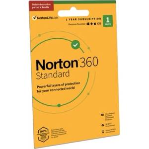 Symantec 360 STANDARD 10GB SWS 1 потребител 1 машина 1 година антивирусен софтуер в кутия Не се продава 21409391 (21409391)