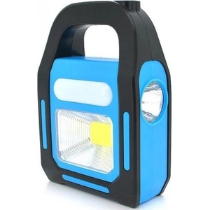  Соларен къмпинг фенер - работна лампа, usb порт, hb-9707a-1