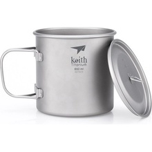 Keith titanium Titanový hrnec Mug 650 ml