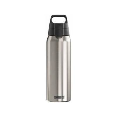 SIGG - Insulated drinking bottle - Thermos bottle Shield Therm One Brushed - carbonated drinks - leak-proof - dishwasher safe - BPA-free - 90% recycled stainless steel - silver - 0.75L - 6217.90