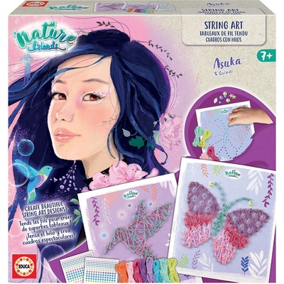 Educa Комплект Приятели на природата - String Art (EDU18942)