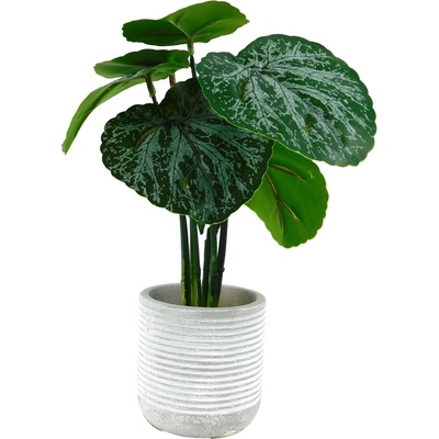 MAKRO - Kvet umelý v kochlíku 7x27cm