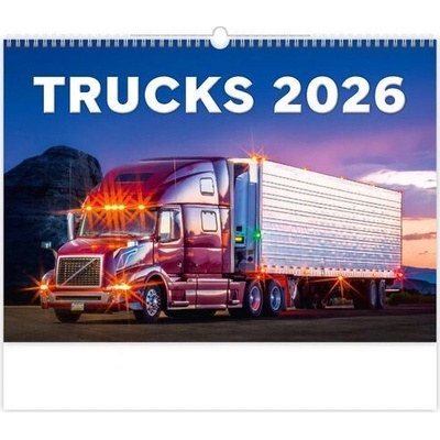 Trucks nástěnný 2026