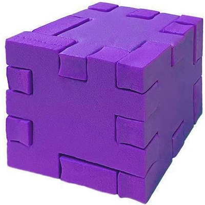 Matuška Dena Hlavolam pěnová kostka 80 x 80 x 15 mm Fialová