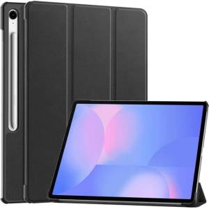 Gigapack Samsung Tab S10 FE Plus WIFI / Tab S10 FE Plus LTE GIGAPACK Tok стоящ, с кожен ефект, активен FLIP, държач за моливи, ЧЕРЕН GP-169354 (GP-169354)