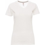 PAYPER v-neck lady 000951-0026 / Дамска тениска с къс ръкав, с v-образно деколте - бяла xxl (000951002600000xxl)