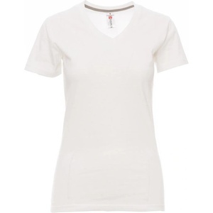 PAYPER v-neck lady 000951-0026 / Дамска тениска с къс ръкав, с v-образно деколте - бяла xxl (000951002600000xxl)