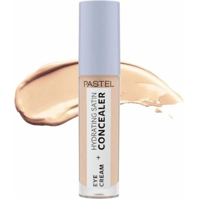 PASTEL krém na oční okolí + korektor 2v1 Hydrating Satin Concealer, 63 Milkshake 4,3 ml