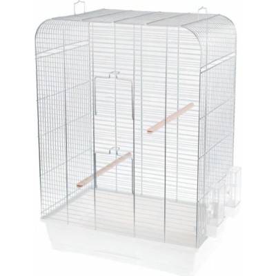 Inter Zoo Pet Products Klec pro vtáky NINA zinc 54 x 34 x 75 cm BÍLÁ