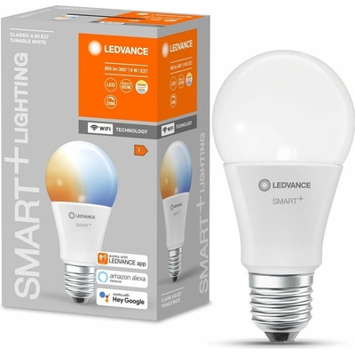 LEDVANCE Smart+ WIFI LED žárovka, 9 W, 806 lm, teplá studená bílá, E27
