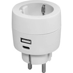  АДАПТЕР С ЩЕПСЕЛ ШУКО usb a+c commel c240-801 (c240-801)