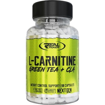 Real Pharm L-Carnitine, Green Tea and CLA, 90 Capsules